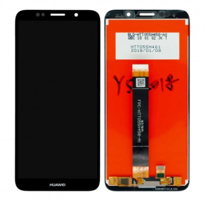дисплей для huawei y5 2018/y5 prime 2018/honor 7a + touchscreen black