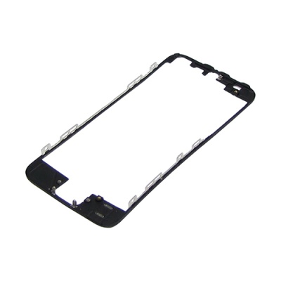 дисплейна рамка для apple iphone 5 чорна з термоклеєм