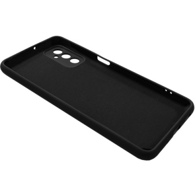 Купить силіконовий чохол soft silicone case для samsung m526 galaxy m52 - black онлайн