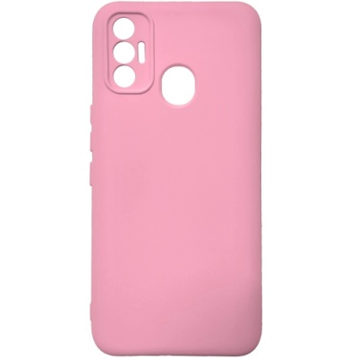 Купить чохол soft silicone case full для tecno spark 7 (рожевий) онлайн
