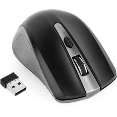 мишка бездротова оптична gembird musw-4b-04-gb (сіро-чорний) 