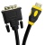 мультимедійний кабель hdmi to dvi/ dvi to hdmi 2.0v od8.0 4k 3840p 3m black 