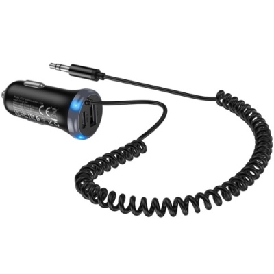 Bluetooth аудіо ресівер Borofone BC64 (Чорний)