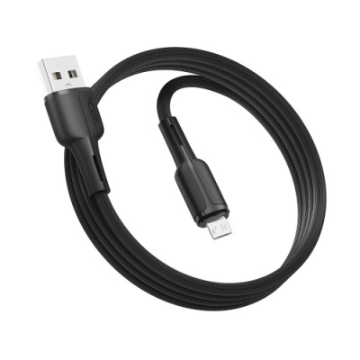 кабель ridea rc-m112 fila usb - microusb 3a/1m (чорний) 