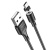 кабель hoco x52 sereno magnetic usb - microusb 2.4a/1m (чорний) 