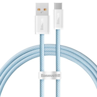 кабель baseus dynamic series usb - type-c 100w/1m (cald000603) (blue) 