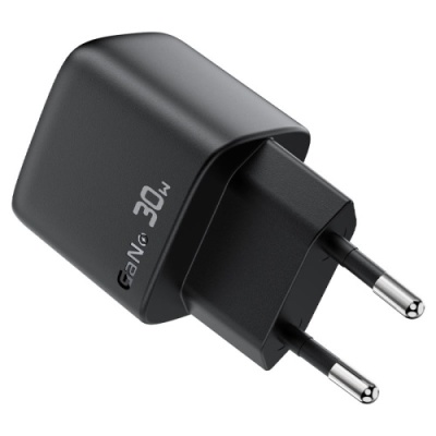 мережевий зарядний пристрій acefast a115 pd30w (1type-c) (чорний) 