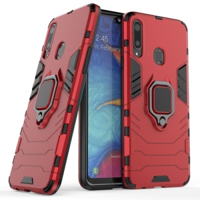 Купить чохол-накладка armor magnet для samsung a207 galaxy a20s - red онлайн