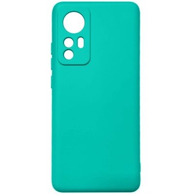 Купить чохол soft silicone case full для xiaomi 12 (бірюзовий) онлайн
