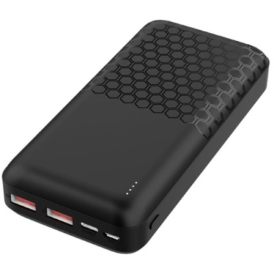 додаткова батарея power bank platinet (pmpb20op18b) pd20w+qc3.0 22.5w 20000mah (black) 