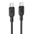кабель borofone bx113 silicone type-c - type-c 60w/1m (чорний) 