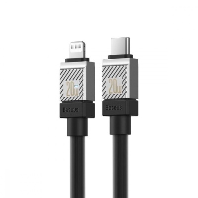 кабель baseus coolplay series (pd) type-c - lightning 20w/5a/2m (cakw000101) (black) 