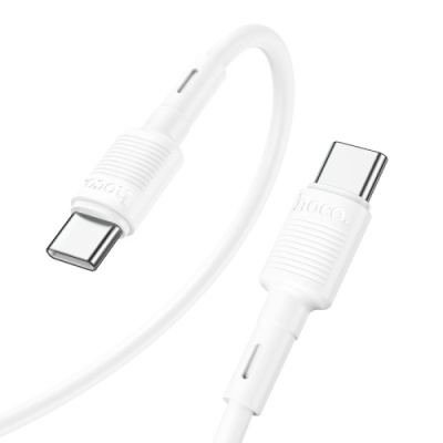 кабель hoco x83 (pd) type-c - type-c 60w 3a/1m (білий) 