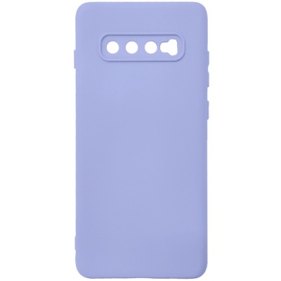 Купить чохол soft silicone case full для samsung g975 galaxy s10 plus (lilac) онлайн