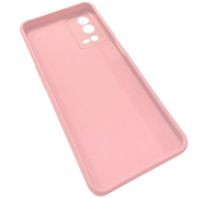 Купить силіконовий чохол soft tpu armor для oppo a55 - pink sand онлайн