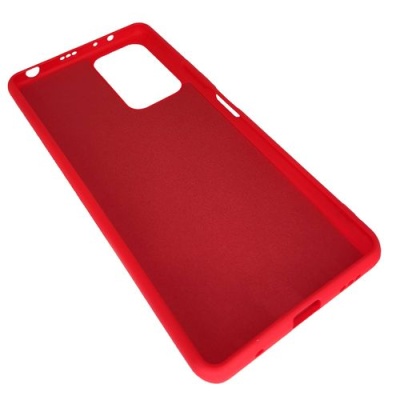 Купить силіконовий чохол soft silicone case для xiaomi redmi note 10 pro - red онлайн
