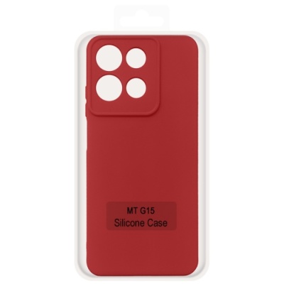 Купить чохол soft silicone case full для motorola g15 (red) онлайн