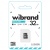 карта пам'яті wibrand microsdhc 32gb uhs-1 10 class (чорний) 