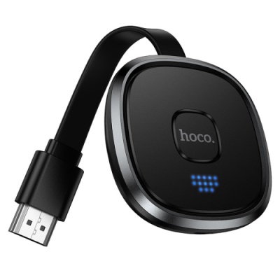 перехідник адаптер hoco ua45 hdmi screen mirroring device (1080p) (чорний) 
