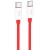 кабель hoco x87 magic silicone (pd) type-c - type-c 60w 3a/1m (червоний) 