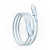 кабель ridea rc-cp43 colorpro type-c - lightning 30w 1.2m (блакитний) 