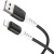 кабель hoco x82 silicone usb - lightning 2.4a/1m (чорний) 