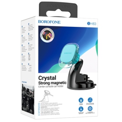 Автотримач Borofone BH83 Clear magnetic (Бірюзовий)