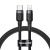 кабель baseus cafule (pd) type-c - lightning 20w/1m (catlklf-g1) (black) 