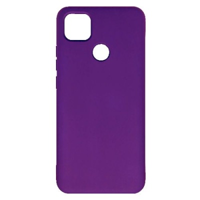 Купить силіконовий чохол soft silicone case для xiaomi redmi 9c/10a - purple онлайн