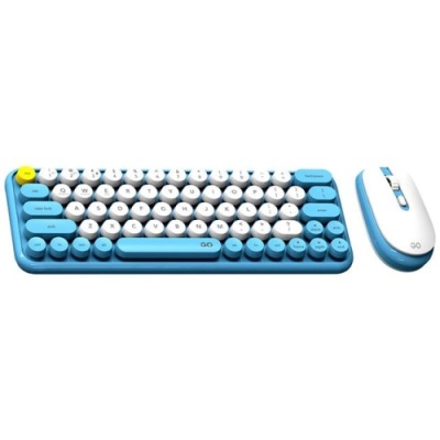 клавіатура безпровідна + миша fantech go wk896 (синій) 