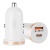 Автомобільний зарядний пристрій XO CC56 1USB/30W/QC3.0 + 1Type-C/30W/PD White