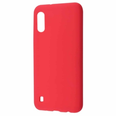 Купить чохол soft silicone case full для samsung a105 galaxy a10 (червоний) онлайн