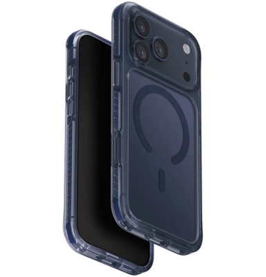 Купить чохол nj0yny magsafe "combat triple-layered" для apple iphone 17 pro (синій) онлайн