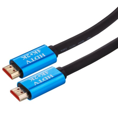 кабель hdmi - hdmi (v2.0) 3m 4k (чорний) тех.пак 