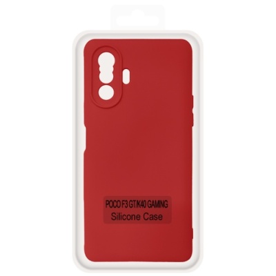 Купить чохол soft silicone case full для xiaomi poco f3 gt/k40 gaming (red) онлайн