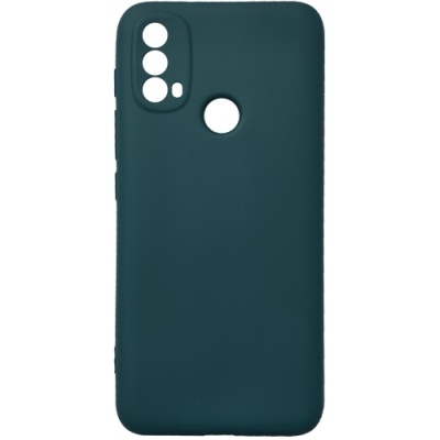 Купить силіконовий чохол soft tpu armor для motorola e40 - midnight green онлайн