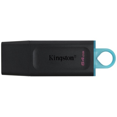 usb флеш-накопичувач kingston data tr exodia 64gb 3.2 (чорний) 