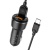 Автомобільний Зарядний Пристрій Borofone BZ17 2USB/18W/QC3.0 + (USB - Type-C) (Чорний)