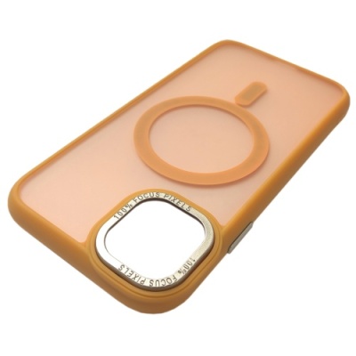 Купить чохол space tpu+pc color matte with magsafe для apple iphone 14 (yellow) онлайн