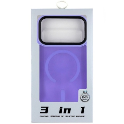 Купить чохол shadowmatte magsafe для apple iphone 17 pro max (elegant purple) онлайн