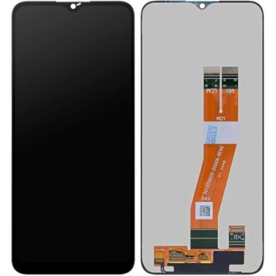 дисплей для samsung a025 galaxy a02s (2021)/a035 galaxy a03/a037 galaxy a03s з чорним тачскріном (161mm) 