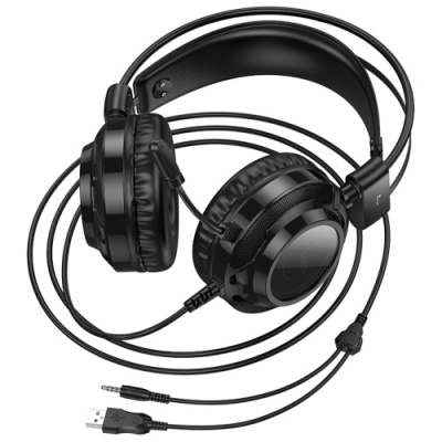 навушники для комп'ютера hoco w110 (чорний) 
