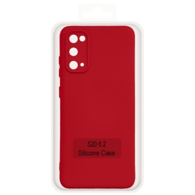 Купить чохол soft silicone case full для samsung g981 galaxy s20 (red) онлайн