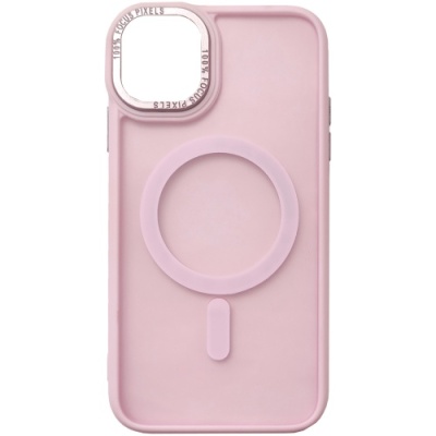 Купить чохол space tpu+pc color matte with magsafe для apple iphone 12/12 pro (pink) онлайн