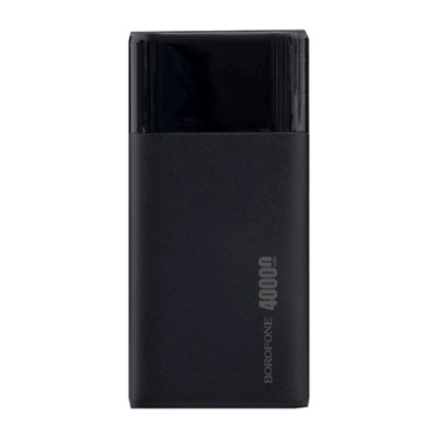 додаткова батарея power bank borofone dbt01 pd 40000 mah pd18w/qc3.0 (чорний) 