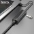 usb hub hoco hb42 easy safety 4-in-1 gigabit ethernet adapter(usb to usb3.0*3+rj45) black 