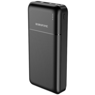 додаткова батарея power bank borofone bj16a 20000 mah (чорний) 