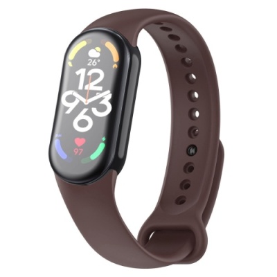ремінець для xiaomi mi band 8/9/10 bordo 
