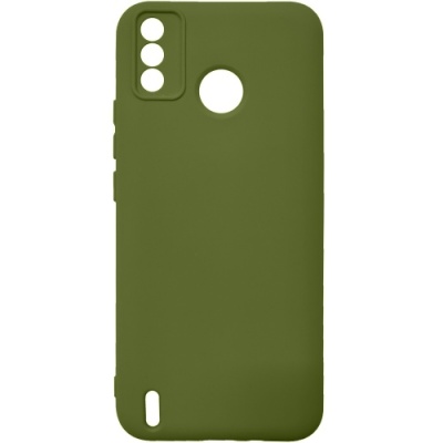 Купить чохол soft silicone case full для tecno spark 6 go (хакі) онлайн