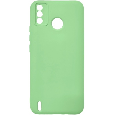 Купить чохол soft silicone case full для tecno spark 6 go (салатовий) онлайн
